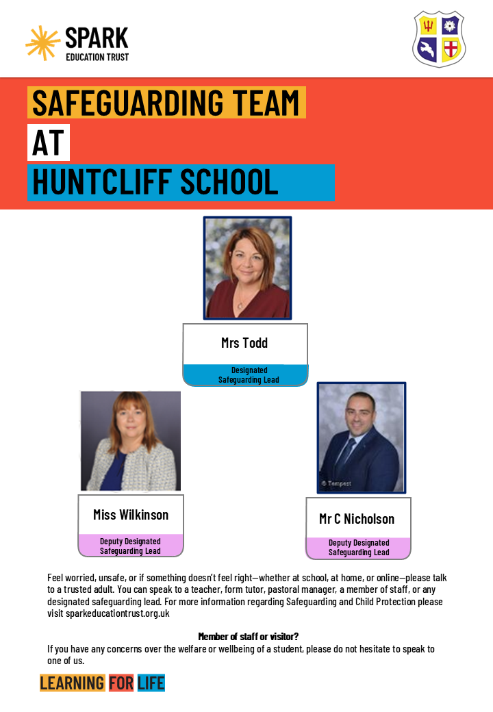 Huntcliff Safeguarding Team